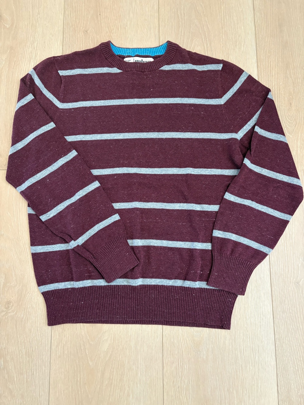 Urban Pipeline Sweater Burgundy Pull On Cotton Blend Lightweight Mens Medium